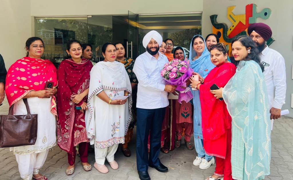 ਅੰਤਰਰਾਸ਼ਟਰੀ ਮਹਿਲਾ ਦਿਵਸ ਵਿਧਾਇਕ ਕੁਲਵੰਤ ਸਿੰਘ ਵੱਲੋਂ 100 ਸਵੈਉਦਮੀ ਔਰਤਾਂ ਨੂੰ ਕੀਤਾ ਗਿਆ ਸਨਮਾਨਿਤ